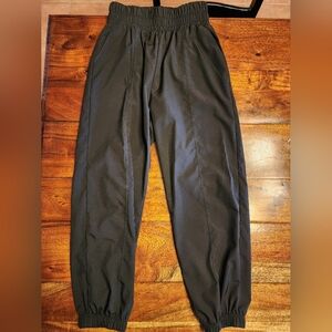 SHEIN Women's Black Track Pants/Joggers W/ Pockets EUC Wide Stretchy Waistband